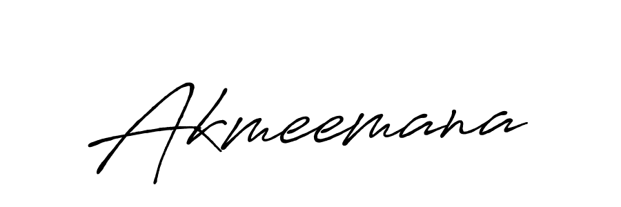 Design your own signature with our free online signature maker. With this signature software, you can create a handwritten (Antro_Vectra_Bolder) signature for name Akmeemana. Akmeemana signature style 7 images and pictures png
