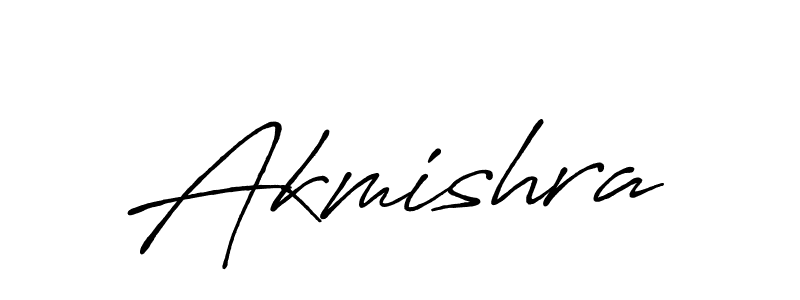 Once you've used our free online signature maker to create your best signature Antro_Vectra_Bolder style, it's time to enjoy all of the benefits that Akmishra name signing documents. Akmishra signature style 7 images and pictures png