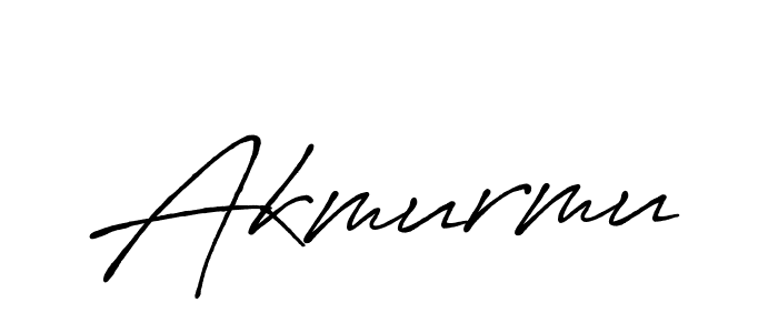 How to make Akmurmu signature? Antro_Vectra_Bolder is a professional autograph style. Create handwritten signature for Akmurmu name. Akmurmu signature style 7 images and pictures png