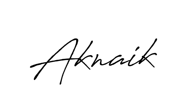 How to make Aknaik name signature. Use Antro_Vectra_Bolder style for creating short signs online. This is the latest handwritten sign. Aknaik signature style 7 images and pictures png