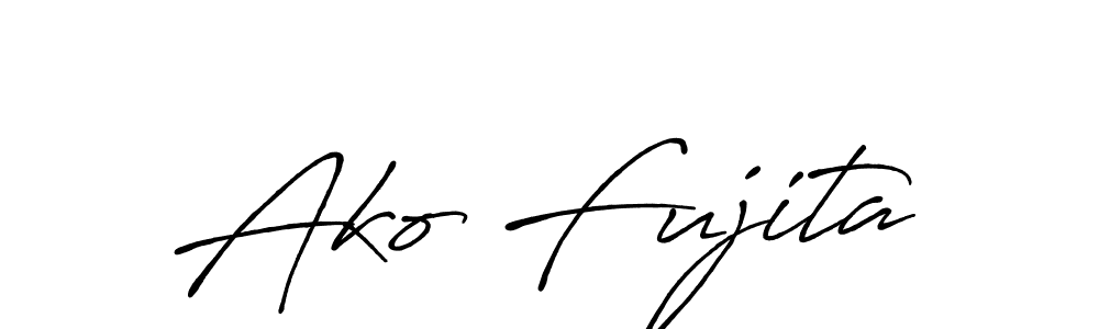 It looks lik you need a new signature style for name Ako Fujita. Design unique handwritten (Antro_Vectra_Bolder) signature with our free signature maker in just a few clicks. Ako Fujita signature style 7 images and pictures png