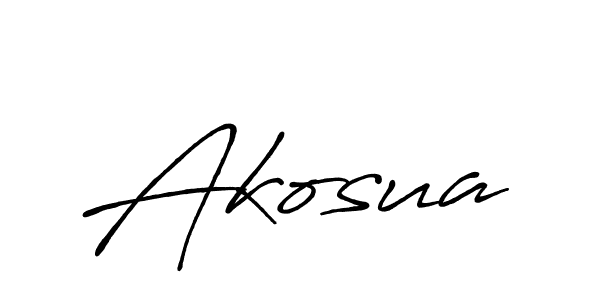 Once you've used our free online signature maker to create your best signature Antro_Vectra_Bolder style, it's time to enjoy all of the benefits that Akosua name signing documents. Akosua signature style 7 images and pictures png