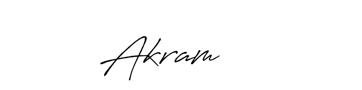 You should practise on your own different ways (Antro_Vectra_Bolder) to write your name (Akram خان) in signature. don't let someone else do it for you. Akram خان signature style 7 images and pictures png