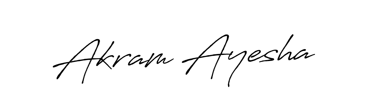 Similarly Antro_Vectra_Bolder is the best handwritten signature design. Signature creator online .You can use it as an online autograph creator for name Akram Ayesha. Akram Ayesha signature style 7 images and pictures png