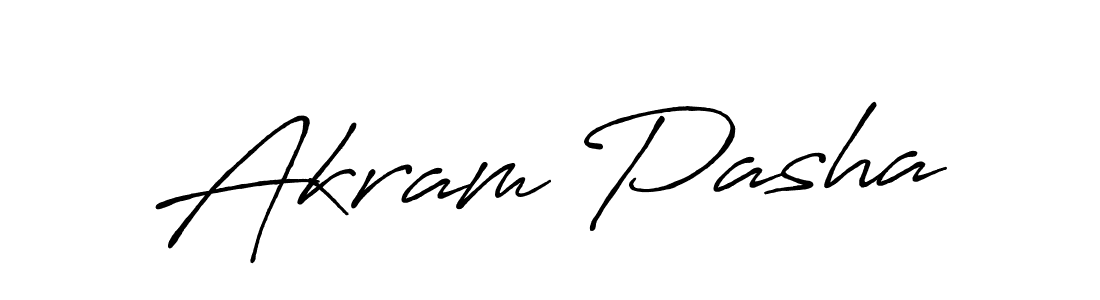 It looks lik you need a new signature style for name Akram Pasha. Design unique handwritten (Antro_Vectra_Bolder) signature with our free signature maker in just a few clicks. Akram Pasha signature style 7 images and pictures png