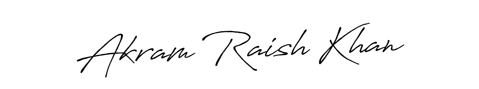 How to make Akram Raish Khan signature? Antro_Vectra_Bolder is a professional autograph style. Create handwritten signature for Akram Raish Khan name. Akram Raish Khan signature style 7 images and pictures png