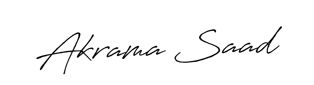 Check out images of Autograph of Akrama Saad name. Actor Akrama Saad Signature Style. Antro_Vectra_Bolder is a professional sign style online. Akrama Saad signature style 7 images and pictures png