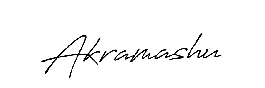 Once you've used our free online signature maker to create your best signature Antro_Vectra_Bolder style, it's time to enjoy all of the benefits that Akramashu name signing documents. Akramashu signature style 7 images and pictures png