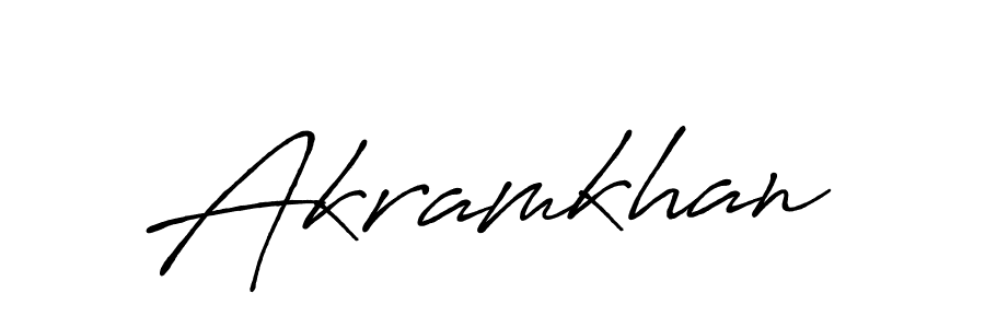 Once you've used our free online signature maker to create your best signature Antro_Vectra_Bolder style, it's time to enjoy all of the benefits that Akramkhan name signing documents. Akramkhan signature style 7 images and pictures png