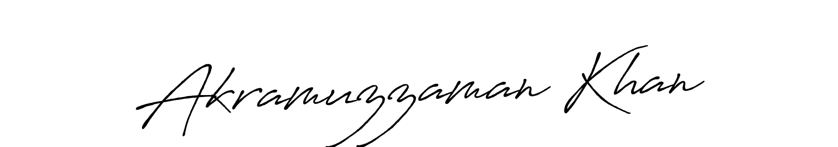 Similarly Antro_Vectra_Bolder is the best handwritten signature design. Signature creator online .You can use it as an online autograph creator for name Akramuzzaman Khan. Akramuzzaman Khan signature style 7 images and pictures png