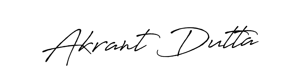 Antro_Vectra_Bolder is a professional signature style that is perfect for those who want to add a touch of class to their signature. It is also a great choice for those who want to make their signature more unique. Get Akrant Dutta name to fancy signature for free. Akrant Dutta signature style 7 images and pictures png