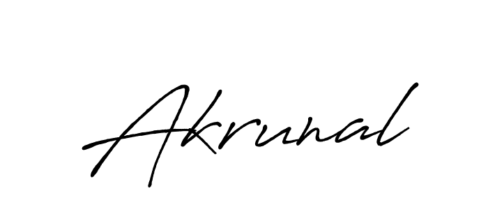 if you are searching for the best signature style for your name Akrunal. so please give up your signature search. here we have designed multiple signature styles  using Antro_Vectra_Bolder. Akrunal signature style 7 images and pictures png