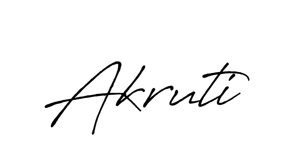 Make a beautiful signature design for name Akruti. Use this online signature maker to create a handwritten signature for free. Akruti signature style 7 images and pictures png