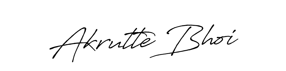 Make a beautiful signature design for name Akrutte Bhoi. Use this online signature maker to create a handwritten signature for free. Akrutte Bhoi signature style 7 images and pictures png