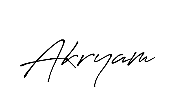 Once you've used our free online signature maker to create your best signature Antro_Vectra_Bolder style, it's time to enjoy all of the benefits that Akryam name signing documents. Akryam signature style 7 images and pictures png