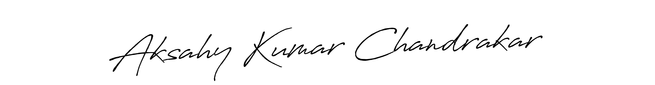 Make a beautiful signature design for name Aksahy Kumar Chandrakar. Use this online signature maker to create a handwritten signature for free. Aksahy Kumar Chandrakar signature style 7 images and pictures png