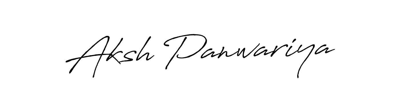 Make a beautiful signature design for name Aksh Panwariya. Use this online signature maker to create a handwritten signature for free. Aksh Panwariya signature style 7 images and pictures png
