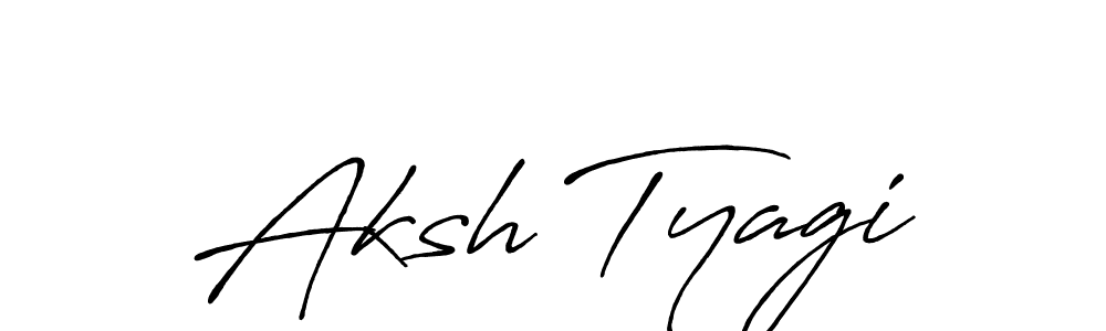 Here are the top 10 professional signature styles for the name Aksh Tyagi. These are the best autograph styles you can use for your name. Aksh Tyagi signature style 7 images and pictures png