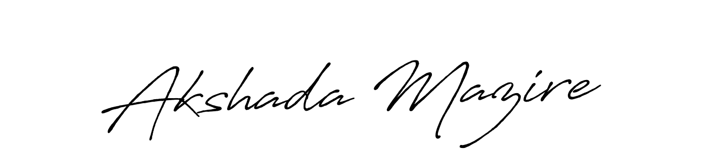 Similarly Antro_Vectra_Bolder is the best handwritten signature design. Signature creator online .You can use it as an online autograph creator for name Akshada Mazire. Akshada Mazire signature style 7 images and pictures png