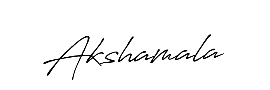 Once you've used our free online signature maker to create your best signature Antro_Vectra_Bolder style, it's time to enjoy all of the benefits that Akshamala name signing documents. Akshamala signature style 7 images and pictures png