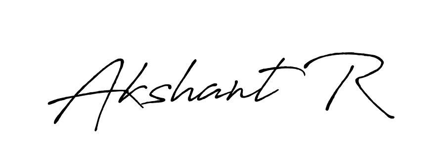 Here are the top 10 professional signature styles for the name Akshant R. These are the best autograph styles you can use for your name. Akshant R signature style 7 images and pictures png