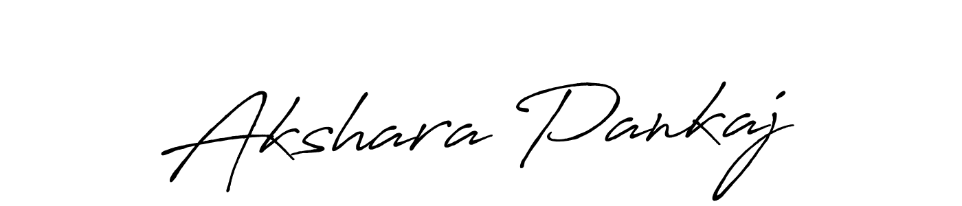 Antro_Vectra_Bolder is a professional signature style that is perfect for those who want to add a touch of class to their signature. It is also a great choice for those who want to make their signature more unique. Get Akshara Pankaj name to fancy signature for free. Akshara Pankaj signature style 7 images and pictures png