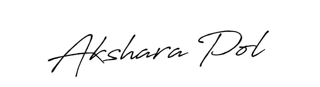 if you are searching for the best signature style for your name Akshara Pol. so please give up your signature search. here we have designed multiple signature styles  using Antro_Vectra_Bolder. Akshara Pol signature style 7 images and pictures png