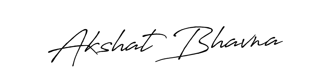 Use a signature maker to create a handwritten signature online. With this signature software, you can design (Antro_Vectra_Bolder) your own signature for name Akshat Bhavna. Akshat Bhavna signature style 7 images and pictures png