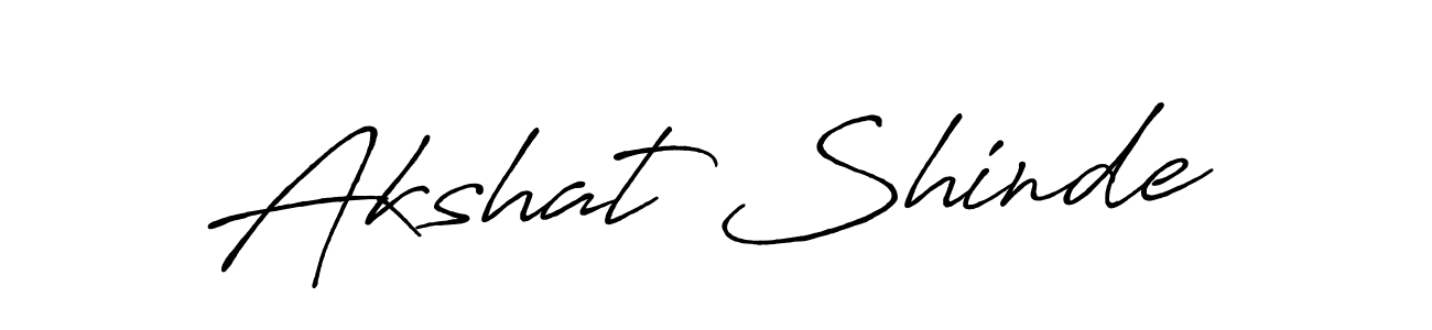 Antro_Vectra_Bolder is a professional signature style that is perfect for those who want to add a touch of class to their signature. It is also a great choice for those who want to make their signature more unique. Get Akshat Shinde name to fancy signature for free. Akshat Shinde signature style 7 images and pictures png