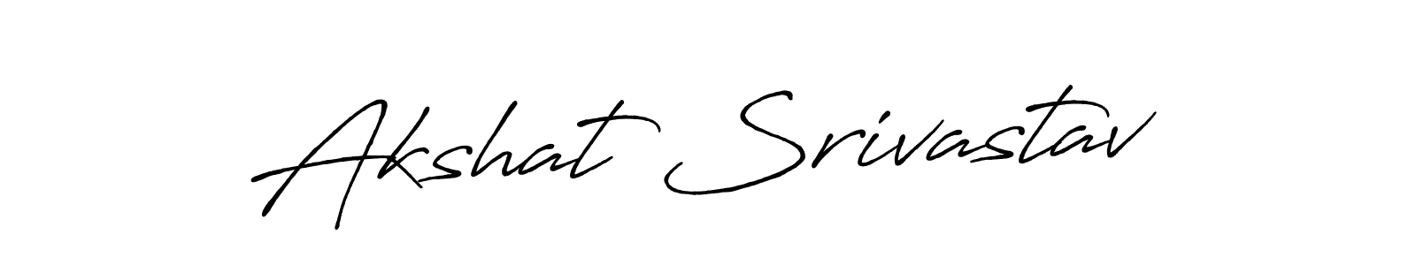 It looks lik you need a new signature style for name Akshat Srivastav. Design unique handwritten (Antro_Vectra_Bolder) signature with our free signature maker in just a few clicks. Akshat Srivastav signature style 7 images and pictures png