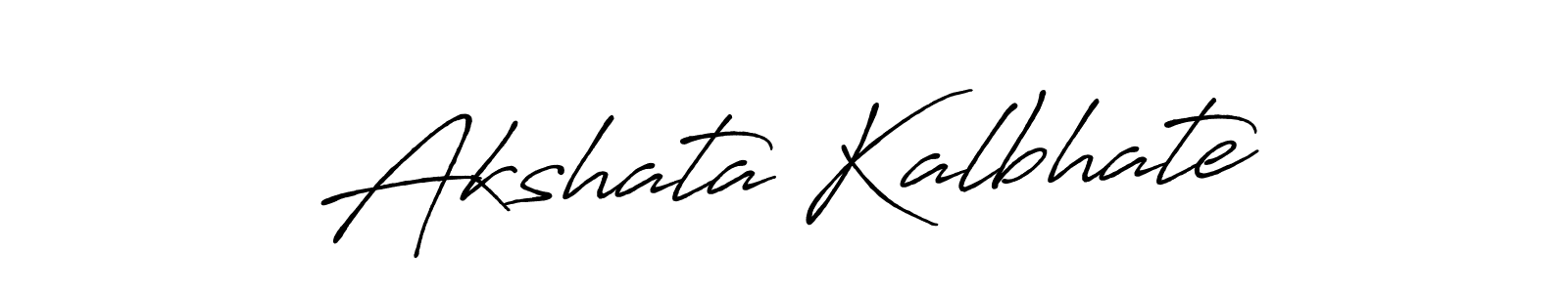 Akshata Kalbhate stylish signature style. Best Handwritten Sign (Antro_Vectra_Bolder) for my name. Handwritten Signature Collection Ideas for my name Akshata Kalbhate. Akshata Kalbhate signature style 7 images and pictures png