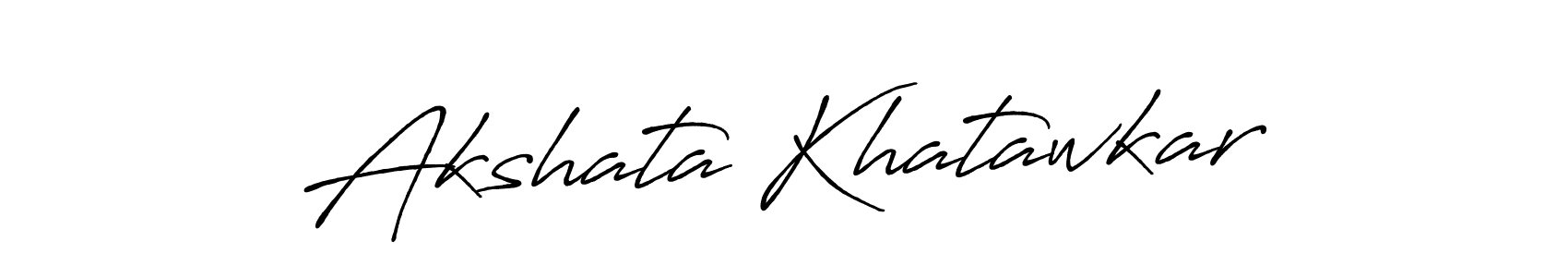 How to make Akshata Khatawkar signature? Antro_Vectra_Bolder is a professional autograph style. Create handwritten signature for Akshata Khatawkar name. Akshata Khatawkar signature style 7 images and pictures png