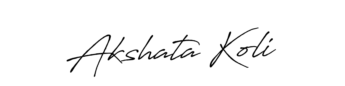 Make a beautiful signature design for name Akshata Koli. Use this online signature maker to create a handwritten signature for free. Akshata Koli signature style 7 images and pictures png