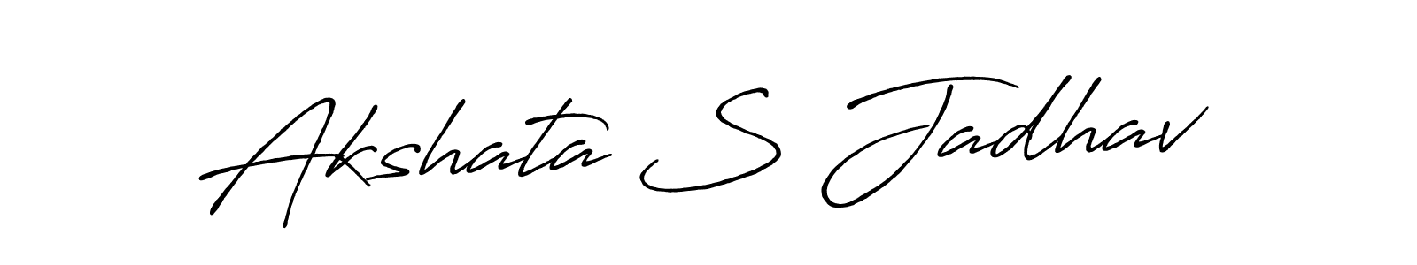 Here are the top 10 professional signature styles for the name Akshata S Jadhav. These are the best autograph styles you can use for your name. Akshata S Jadhav signature style 7 images and pictures png