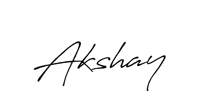 Use a signature maker to create a handwritten signature online. With this signature software, you can design (Antro_Vectra_Bolder) your own signature for name Akshay . Akshay  signature style 7 images and pictures png