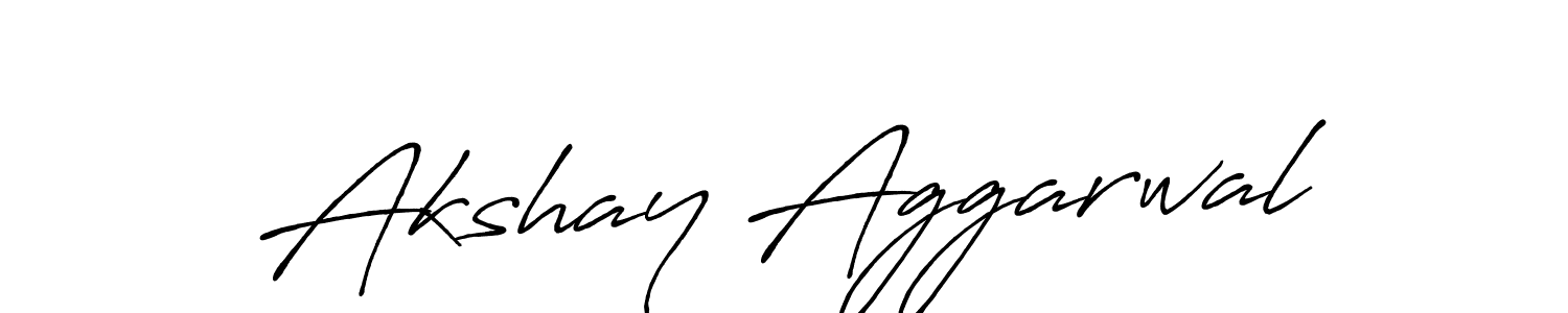 It looks lik you need a new signature style for name Akshay Aggarwal. Design unique handwritten (Antro_Vectra_Bolder) signature with our free signature maker in just a few clicks. Akshay Aggarwal signature style 7 images and pictures png