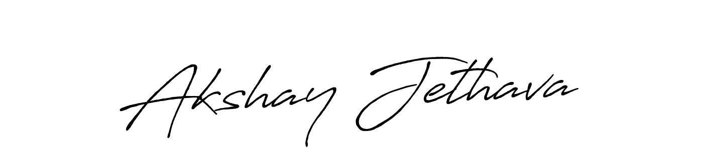 The best way (Antro_Vectra_Bolder) to make a short signature is to pick only two or three words in your name. The name Akshay Jethava include a total of six letters. For converting this name. Akshay Jethava signature style 7 images and pictures png