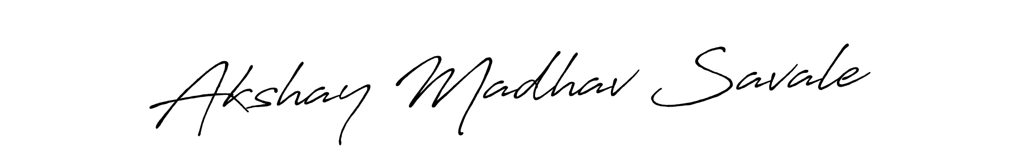 Once you've used our free online signature maker to create your best signature Antro_Vectra_Bolder style, it's time to enjoy all of the benefits that Akshay Madhav Savale name signing documents. Akshay Madhav Savale signature style 7 images and pictures png