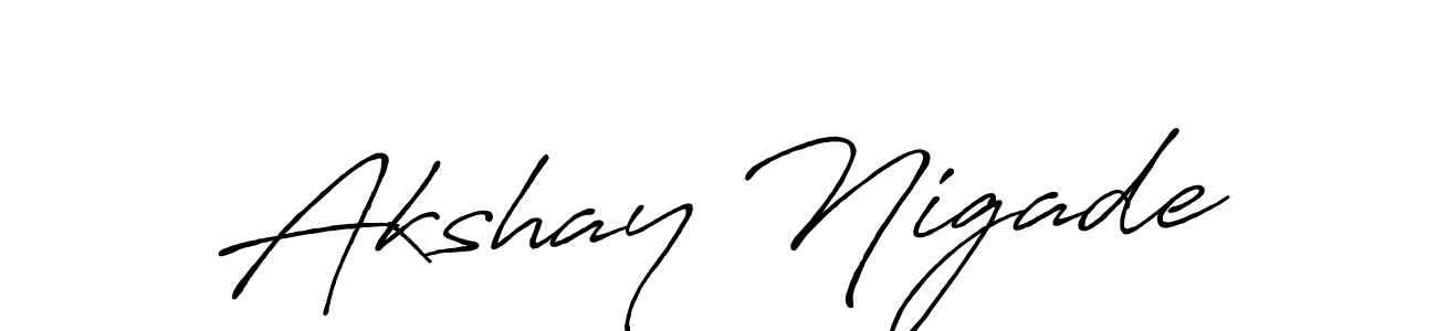 How to Draw Akshay Nigade signature style? Antro_Vectra_Bolder is a latest design signature styles for name Akshay Nigade. Akshay Nigade signature style 7 images and pictures png