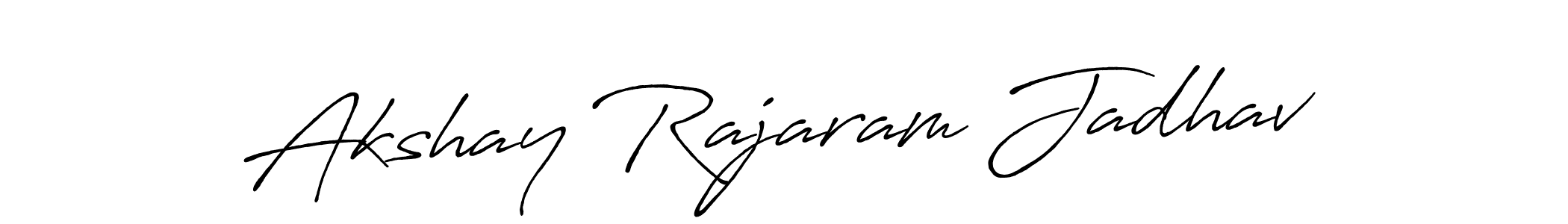 It looks lik you need a new signature style for name Akshay Rajaram Jadhav. Design unique handwritten (Antro_Vectra_Bolder) signature with our free signature maker in just a few clicks. Akshay Rajaram Jadhav signature style 7 images and pictures png