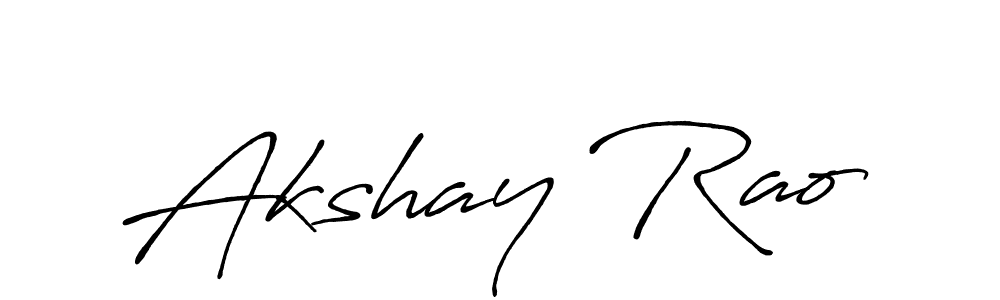 How to make Akshay Rao signature? Antro_Vectra_Bolder is a professional autograph style. Create handwritten signature for Akshay Rao name. Akshay Rao signature style 7 images and pictures png