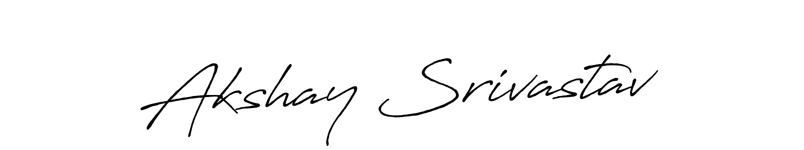 How to make Akshay Srivastav signature? Antro_Vectra_Bolder is a professional autograph style. Create handwritten signature for Akshay Srivastav name. Akshay Srivastav signature style 7 images and pictures png