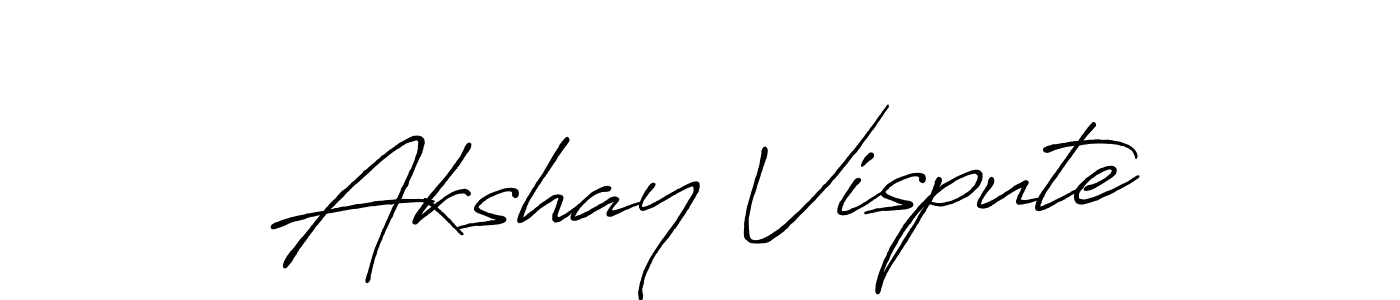 The best way (Antro_Vectra_Bolder) to make a short signature is to pick only two or three words in your name. The name Akshay Vispute include a total of six letters. For converting this name. Akshay Vispute signature style 7 images and pictures png