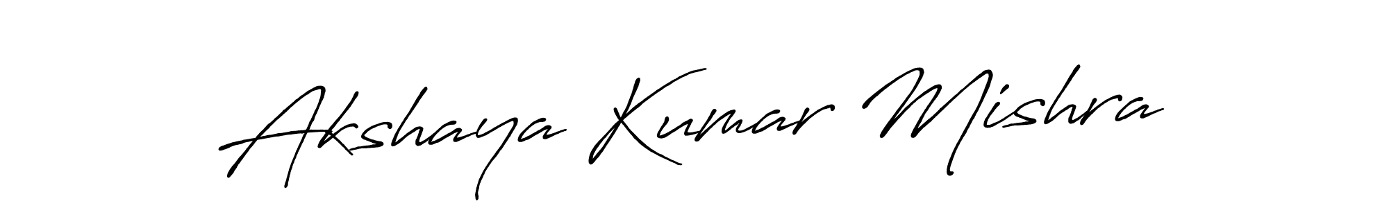 Akshaya Kumar Mishra stylish signature style. Best Handwritten Sign (Antro_Vectra_Bolder) for my name. Handwritten Signature Collection Ideas for my name Akshaya Kumar Mishra. Akshaya Kumar Mishra signature style 7 images and pictures png