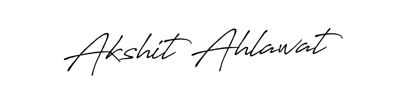 The best way (Antro_Vectra_Bolder) to make a short signature is to pick only two or three words in your name. The name Akshit Ahlawat include a total of six letters. For converting this name. Akshit Ahlawat signature style 7 images and pictures png