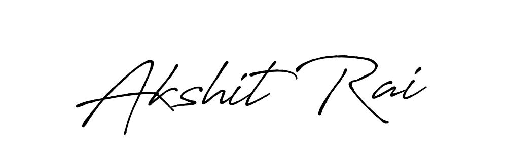 It looks lik you need a new signature style for name Akshit Rai. Design unique handwritten (Antro_Vectra_Bolder) signature with our free signature maker in just a few clicks. Akshit Rai signature style 7 images and pictures png