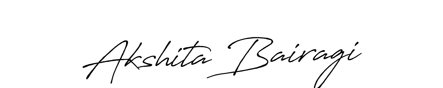 You can use this online signature creator to create a handwritten signature for the name Akshita Bairagi. This is the best online autograph maker. Akshita Bairagi signature style 7 images and pictures png