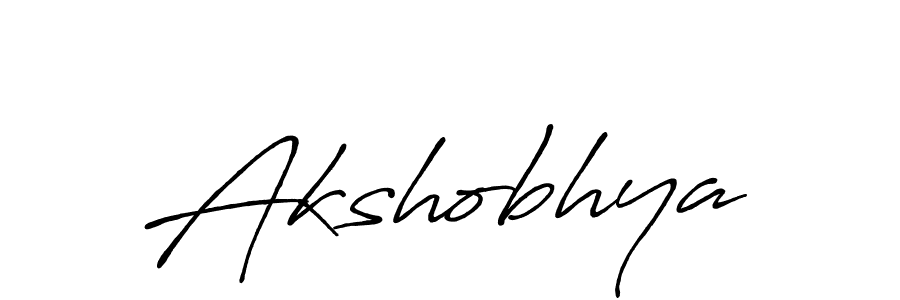 Use a signature maker to create a handwritten signature online. With this signature software, you can design (Antro_Vectra_Bolder) your own signature for name Akshobhya. Akshobhya signature style 7 images and pictures png