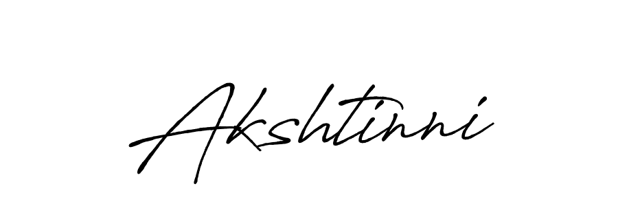 It looks lik you need a new signature style for name Akshtinni. Design unique handwritten (Antro_Vectra_Bolder) signature with our free signature maker in just a few clicks. Akshtinni signature style 7 images and pictures png