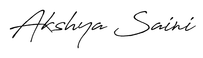 Design your own signature with our free online signature maker. With this signature software, you can create a handwritten (Antro_Vectra_Bolder) signature for name Akshya Saini. Akshya Saini signature style 7 images and pictures png